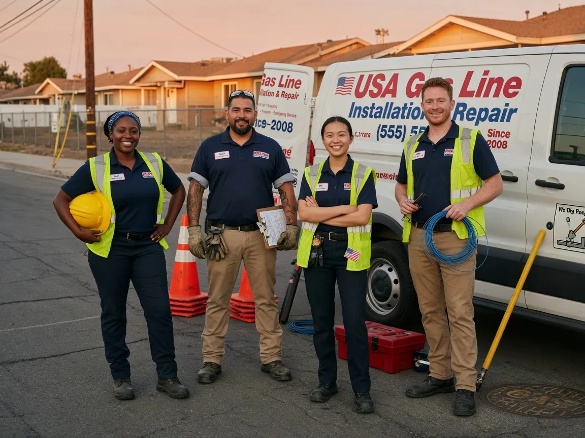 Gas Line Installation company in Coalmont, IN
